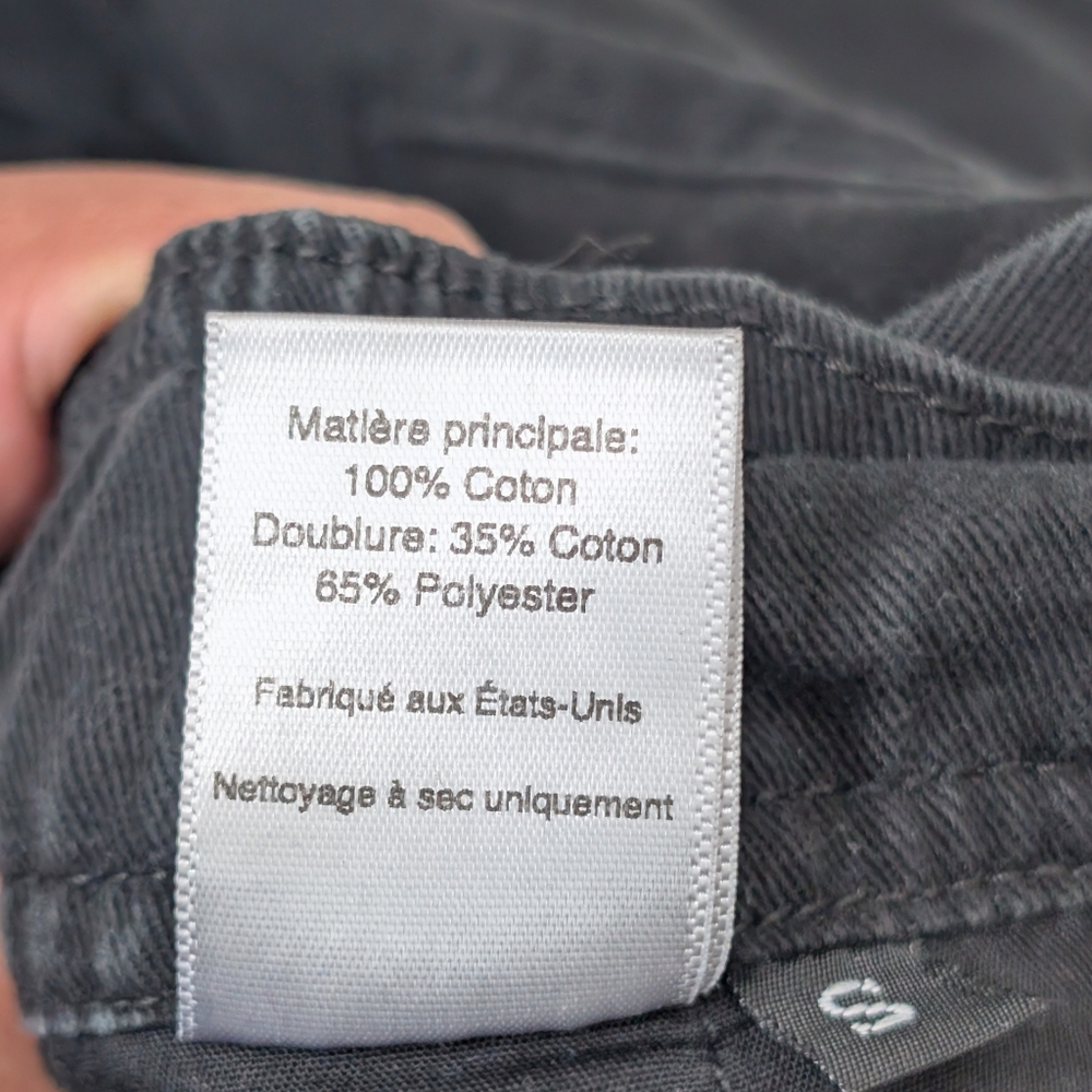 EB Denim Charcoal Cargo Pants - Picture 6 of 7